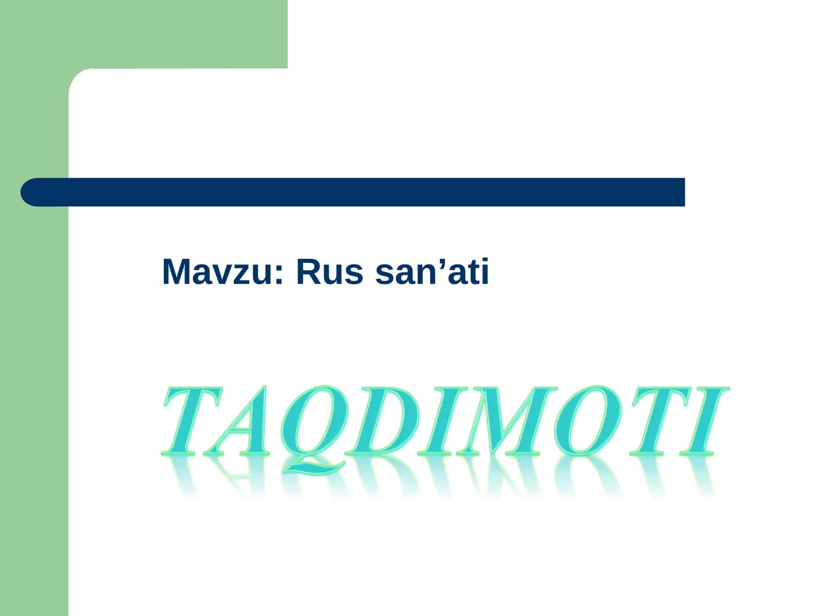 RUS SAN'ATI.ppt 1
