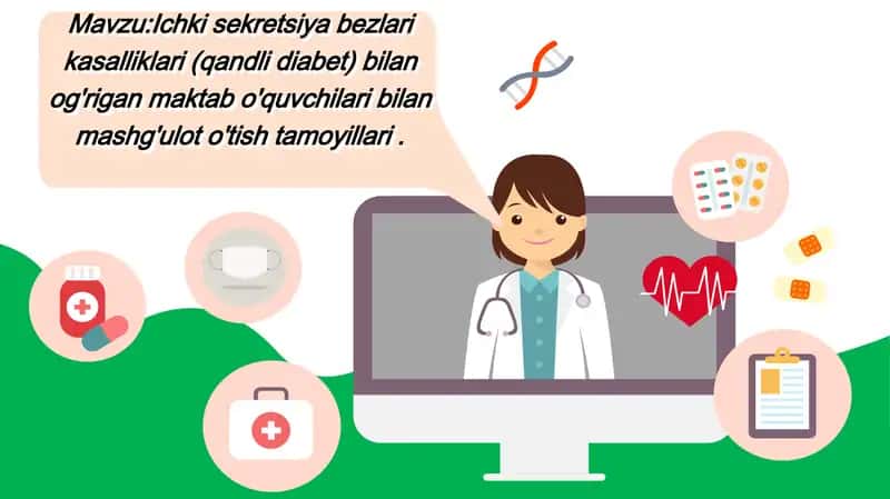 Ichki sekretsiya bezlari va qandli diabet kasalligi 1