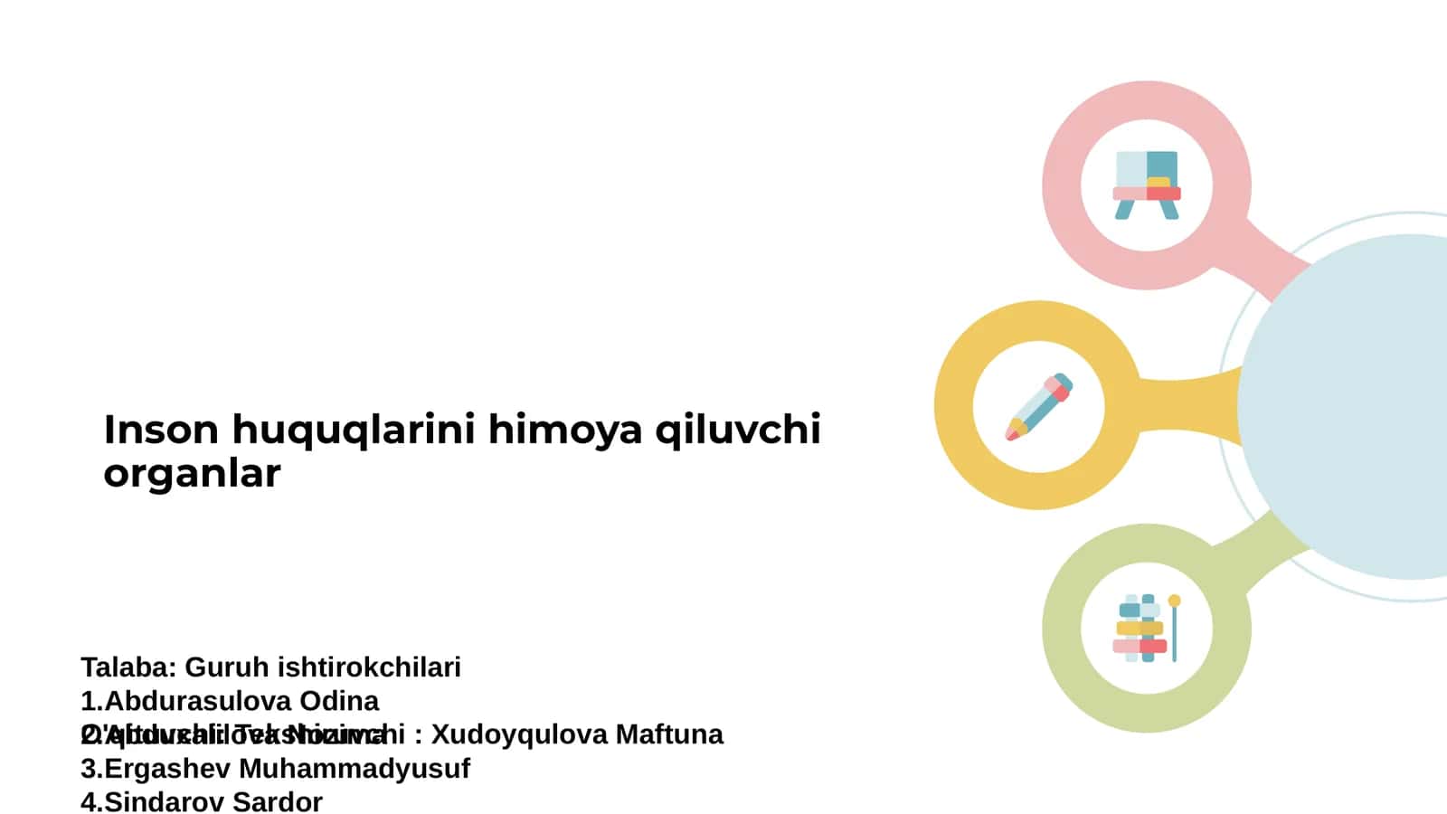 Inson huquqlarini himoya qiluvchi organlar 1
