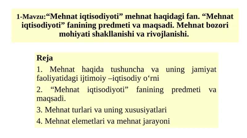 Mehnatiqtisodiyoti 1