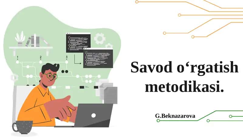 Savod o‘rgatish metodikasi 1