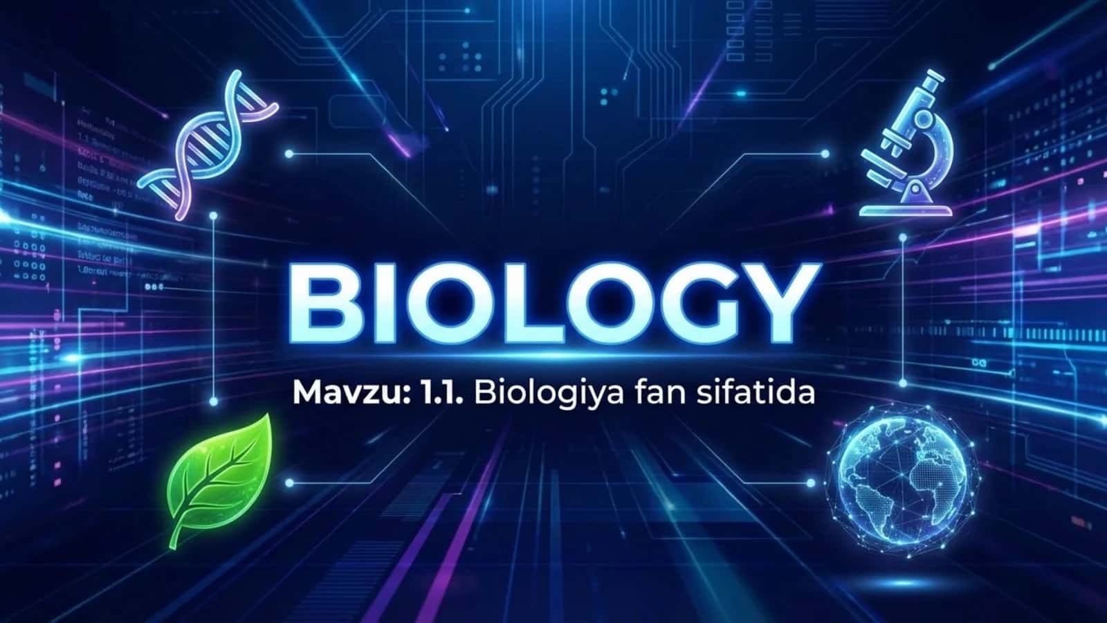 Biologiya fan sifatida 1