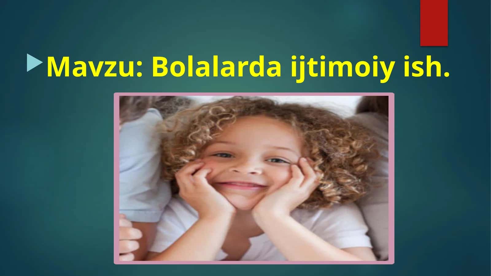 Bolalarda ijtimoiy ish 1