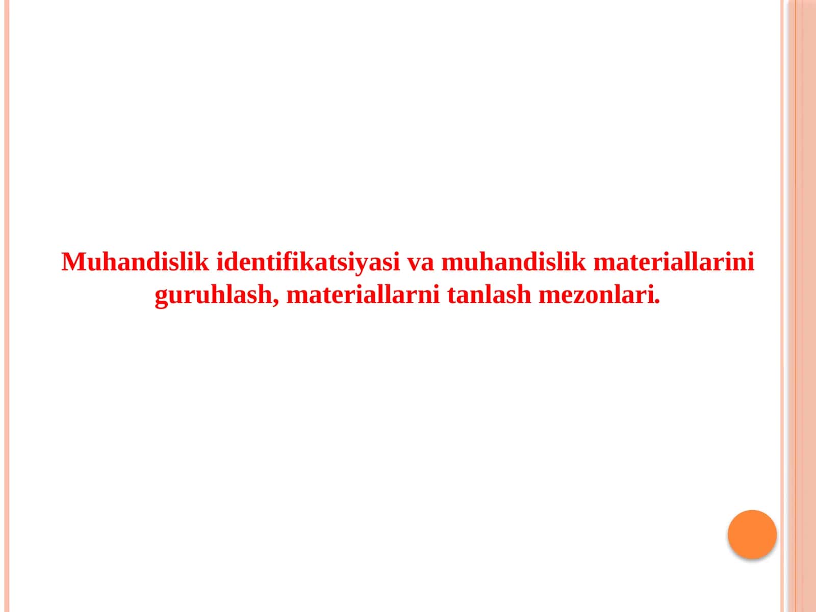 Materalshunoslik 1