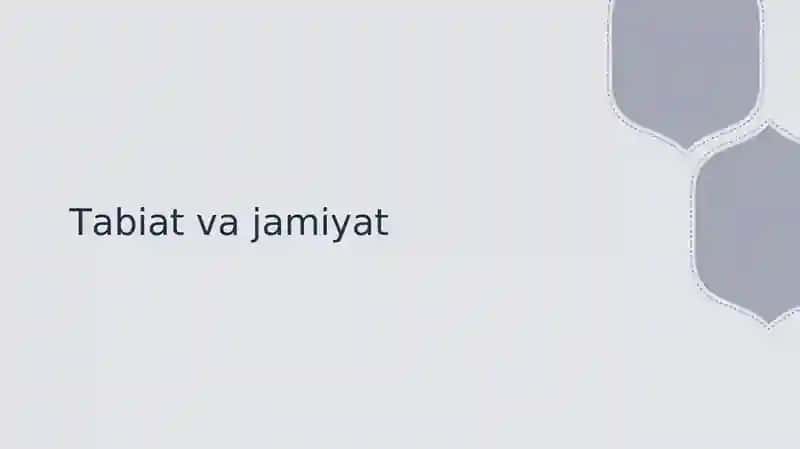 Tabiatvajamiyat 1