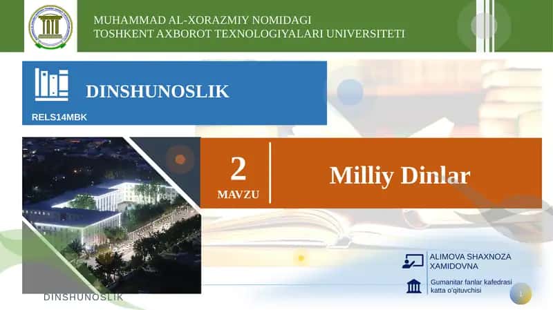 Yahudiylik ta'limoti 1