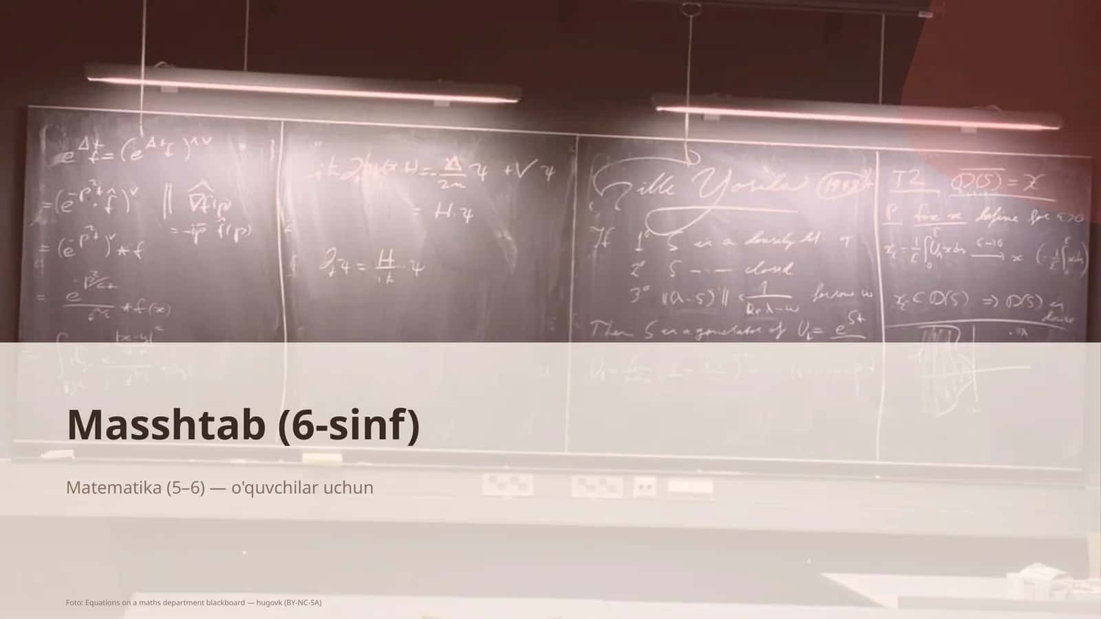 Masshtab (6-sinf) 1