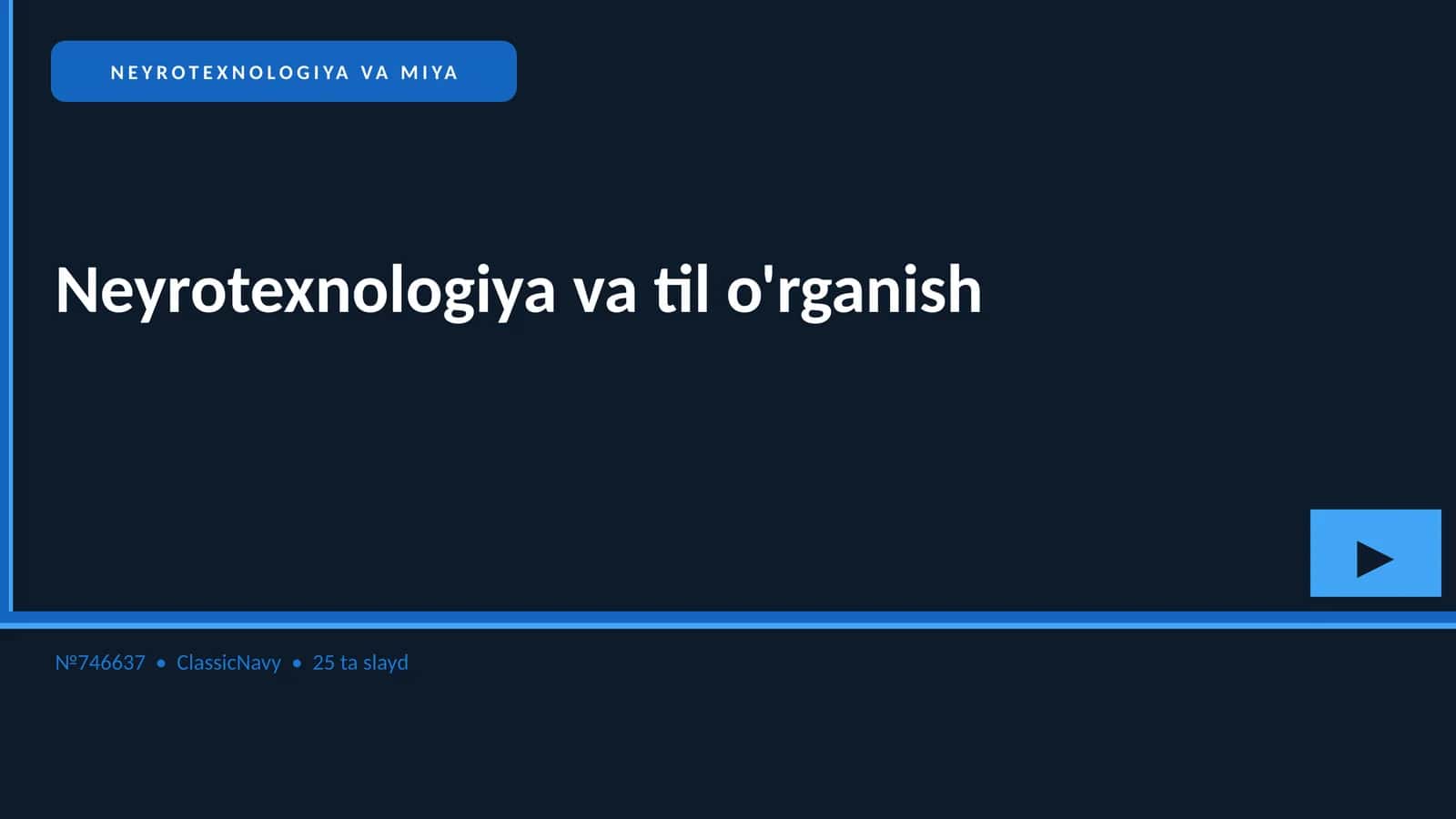 NEYROTEXNOLOGIYA VA MIYA 1