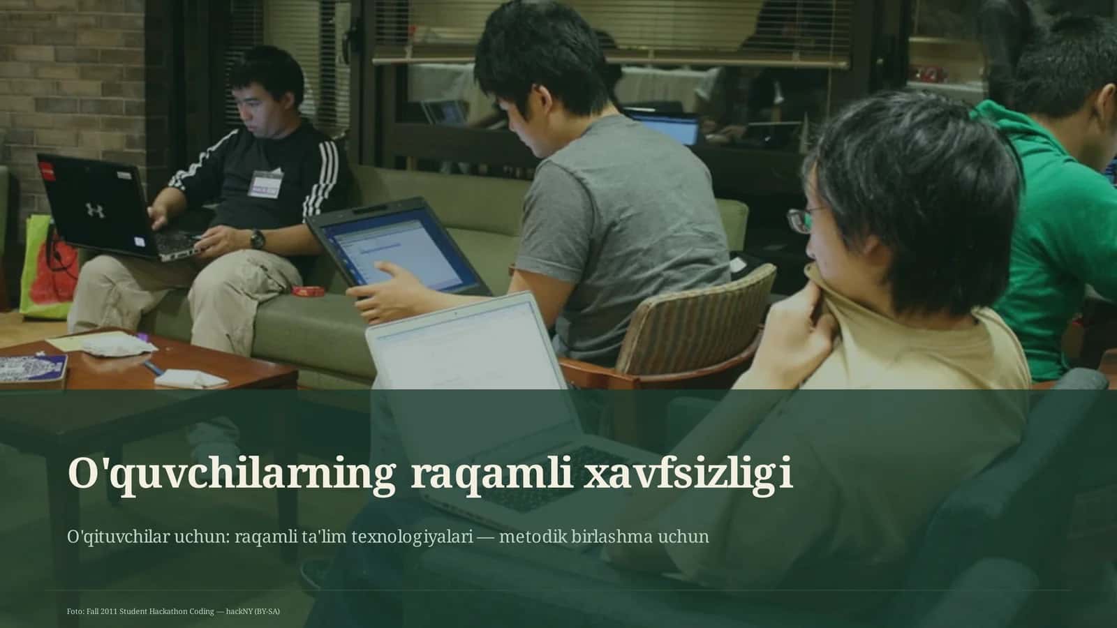 O'quvchilarning raqamli xavfsizligi 1