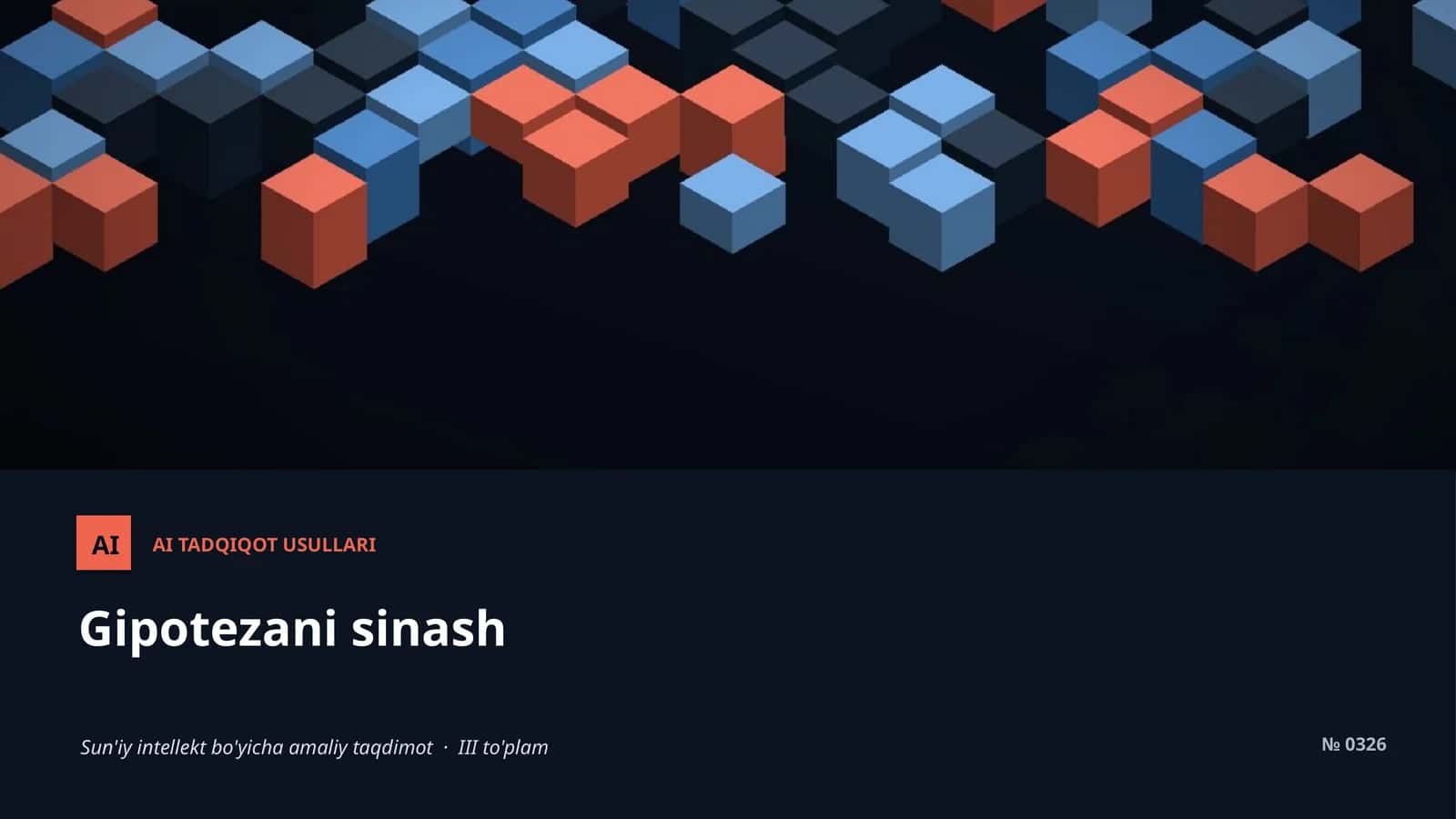 AI TADQIQOT USULLARI 1