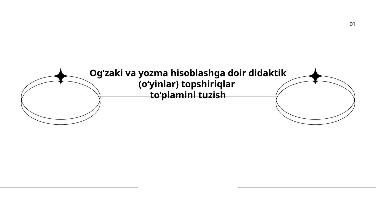 Og‘zaki va yozma hisoblashga doir didaktik (o‘yinlar) topshiriqlar 1
