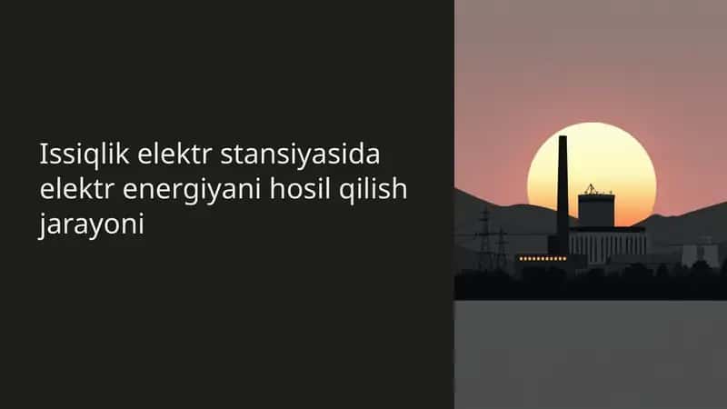 Issiqlik Elektr Stansiyasi 1