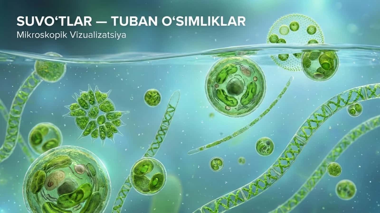 Suvo'tlar - tuban o'simliklar 1