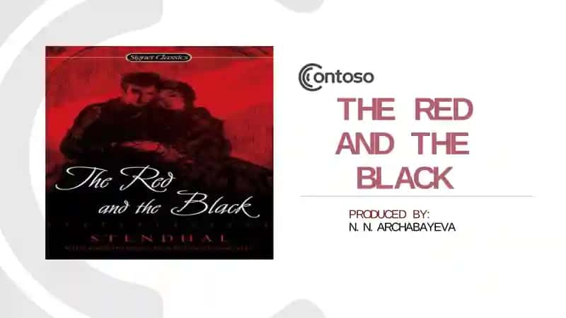 The Red and the Black