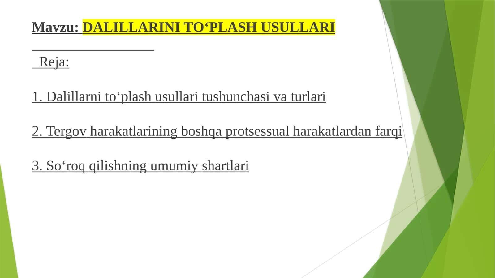 DALILLARINI TO‘PLASH USULLARI 1