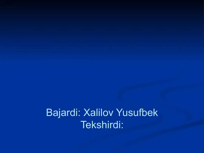 Taklifnazariyasi 1