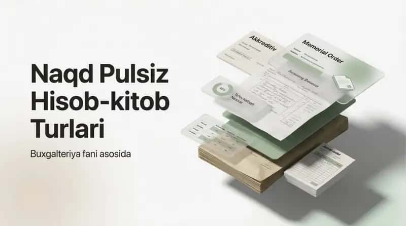 Naqd Pulsiz Hisob-kitob Turlari haqida 20 betlik taqdimot 1