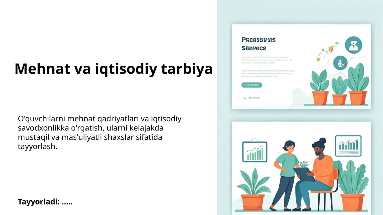 Mehnat va iqtisodiy tarbiya 1