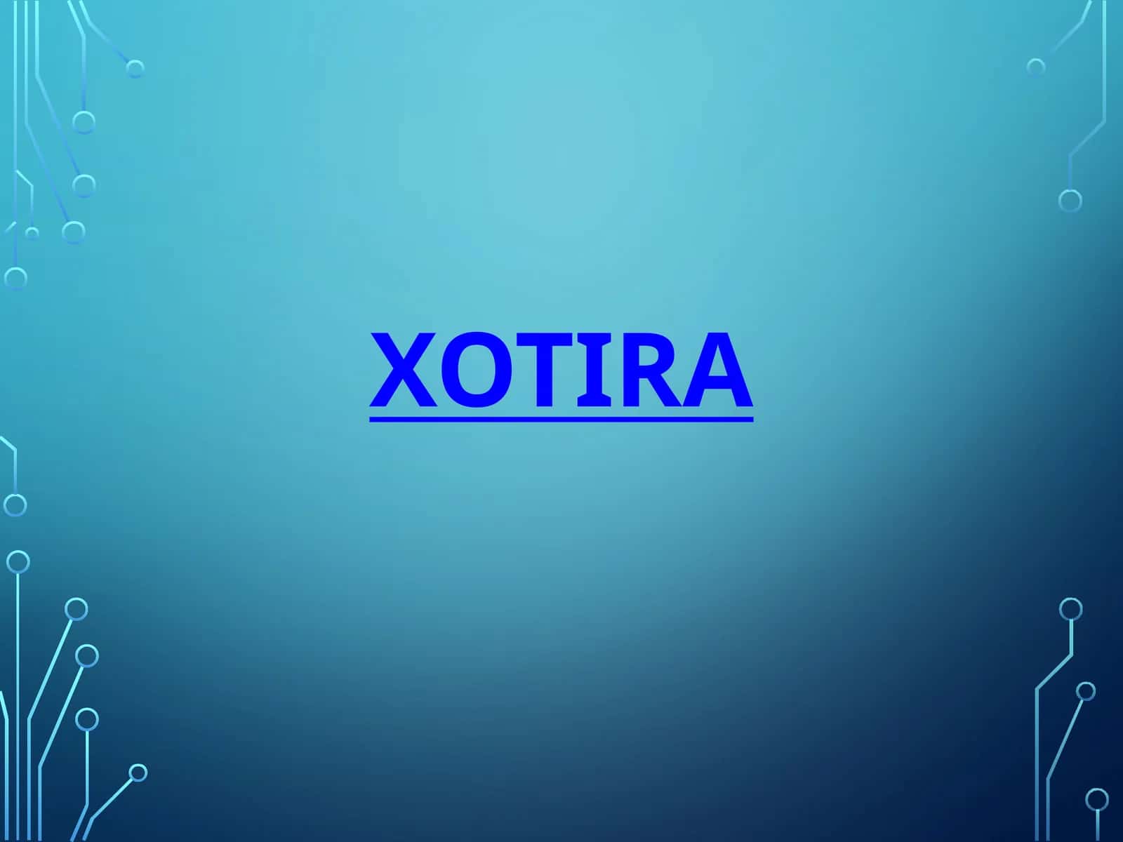 XOTIRA 1