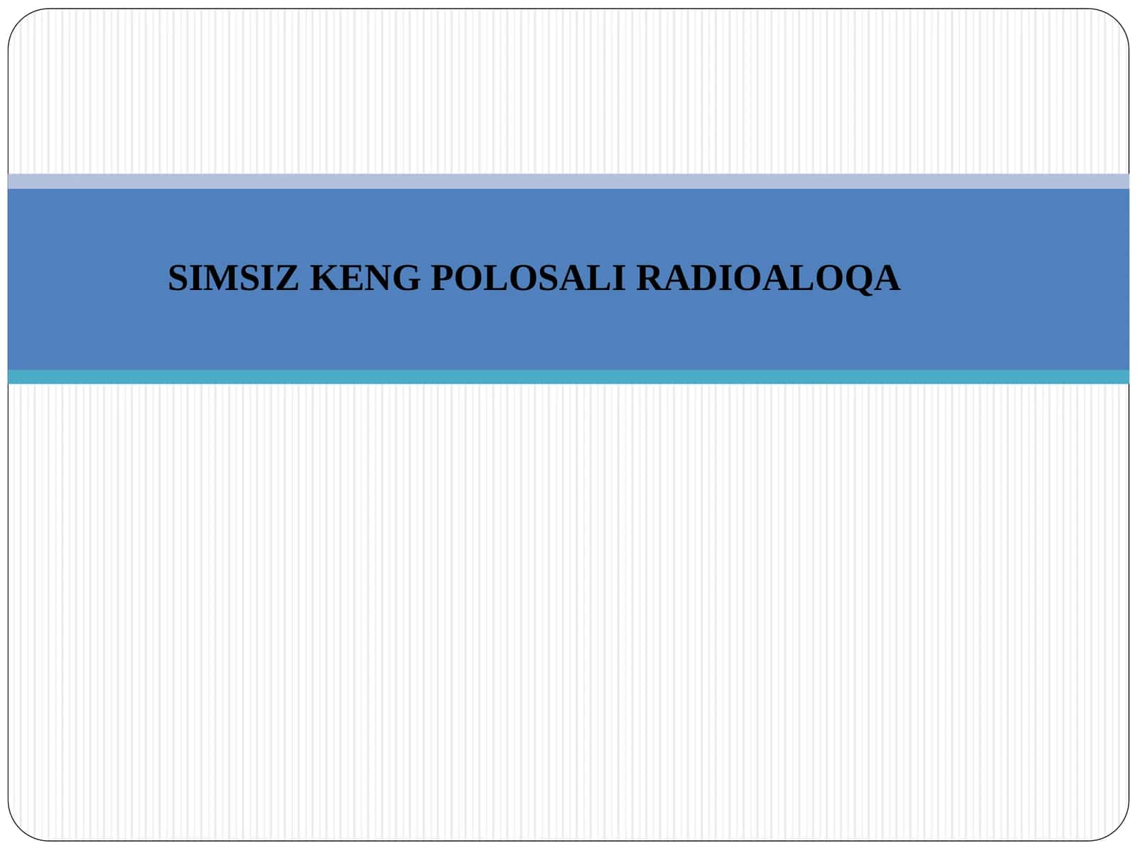 SIMSIZ KENG POLOSALI RADIOALOQA 1