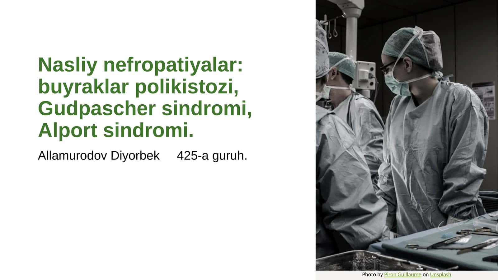 Nasliy nefropatiyalar 1