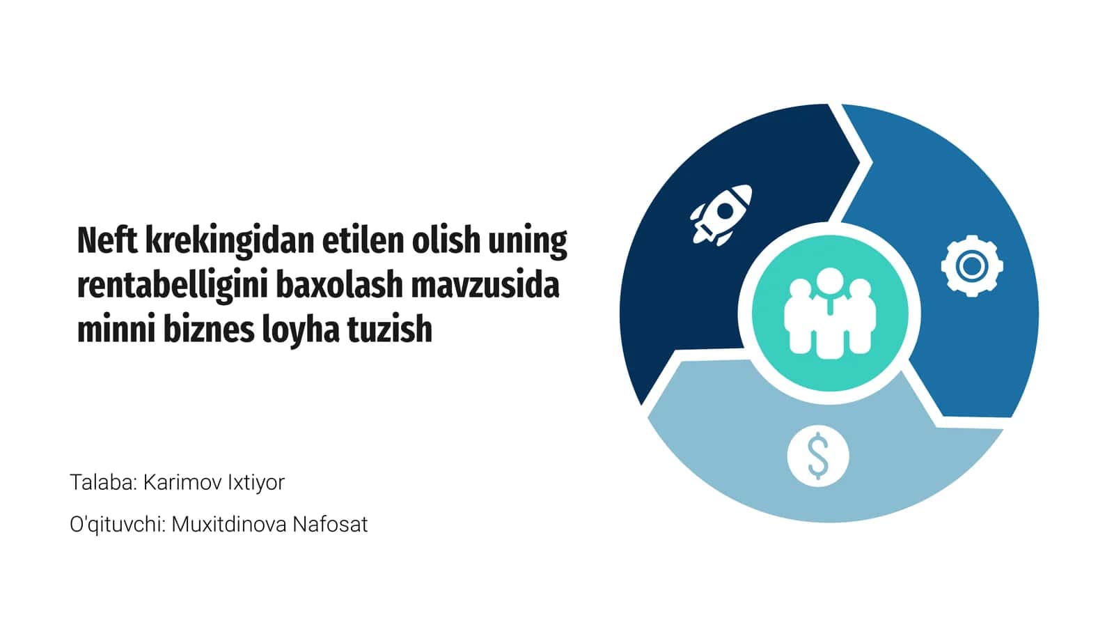 Neft krekingidan etilen olish uning rentabelligini baxolash 1