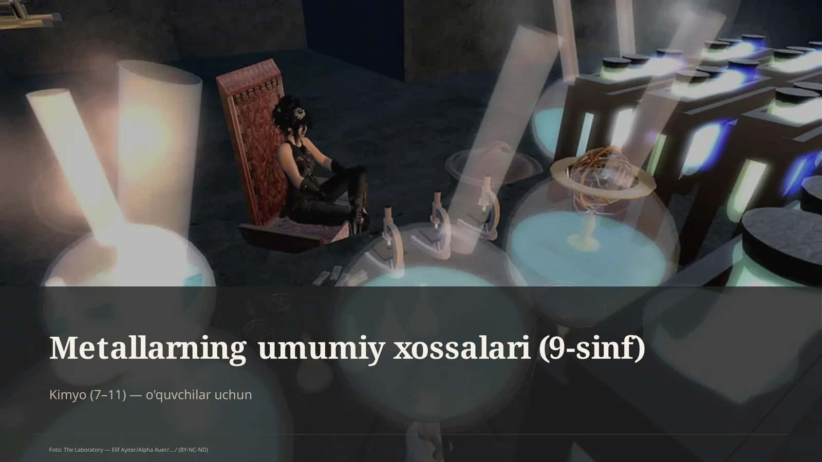 Metallarning umumiy xossalari (9-sinf) 1