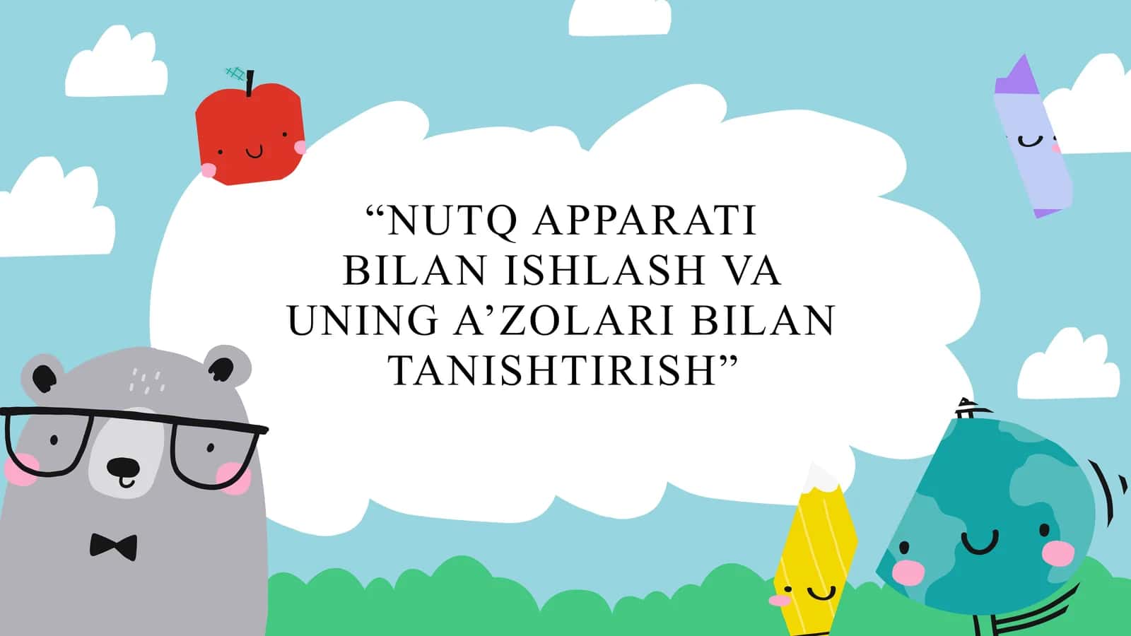 NUTQ APPARATI BILAN ISHLASH VA UNING A’ZOLARI BILAN TANISHTIRISH 1