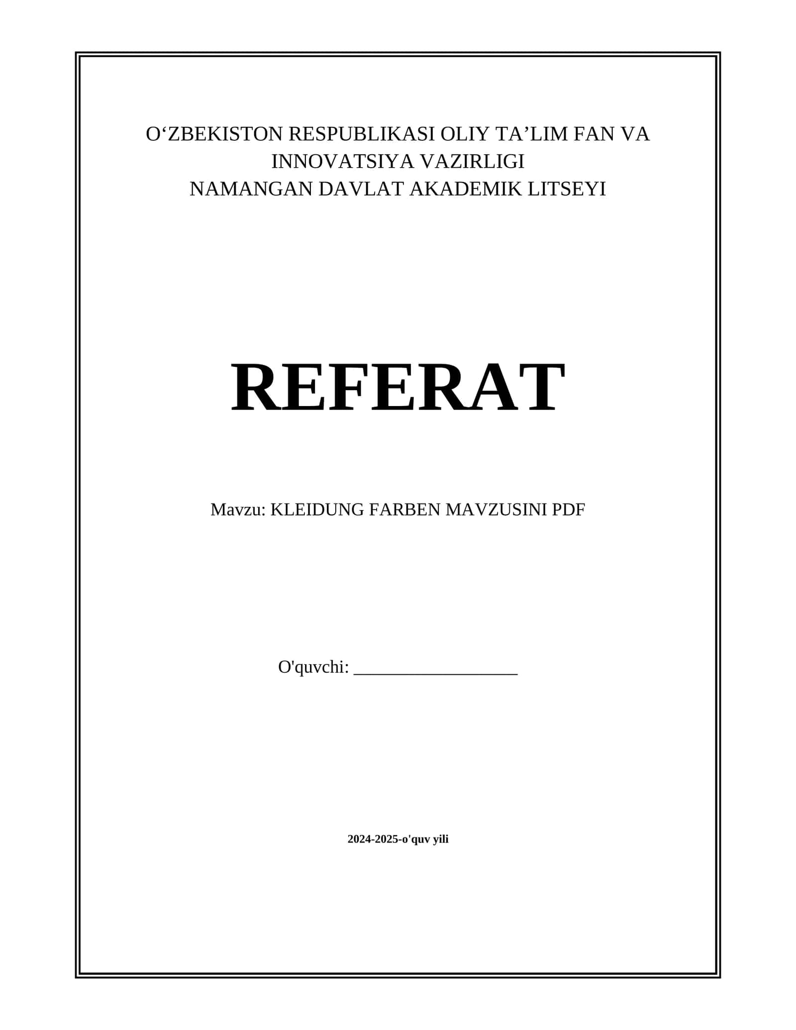 KLEIDUNG FARBEN MAVZUSINI PDF 1