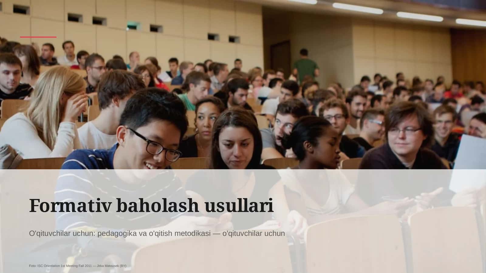 Formativ baholash usullari 1