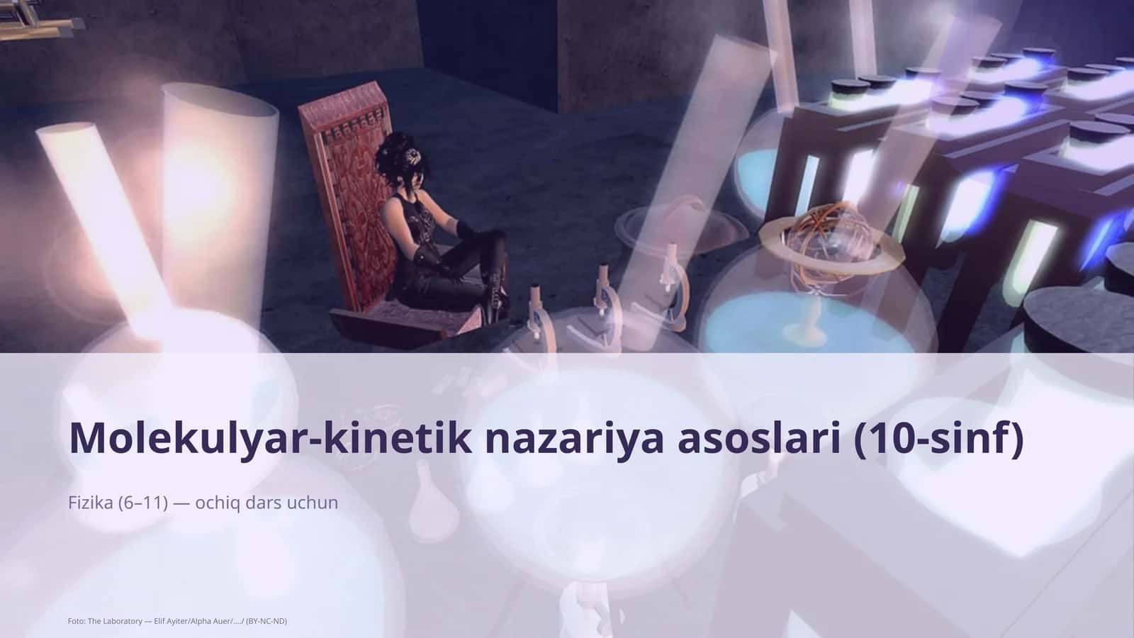 Molekulyar-kinetik nazariya asoslari (10-sinf) 1