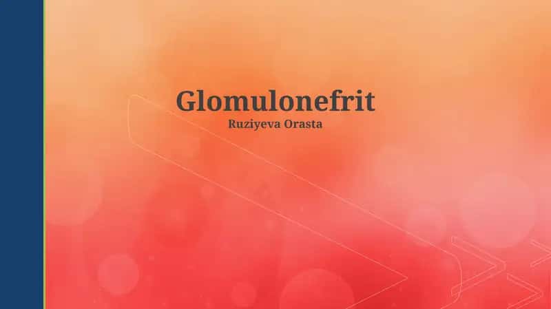 Glomulonefrit 1