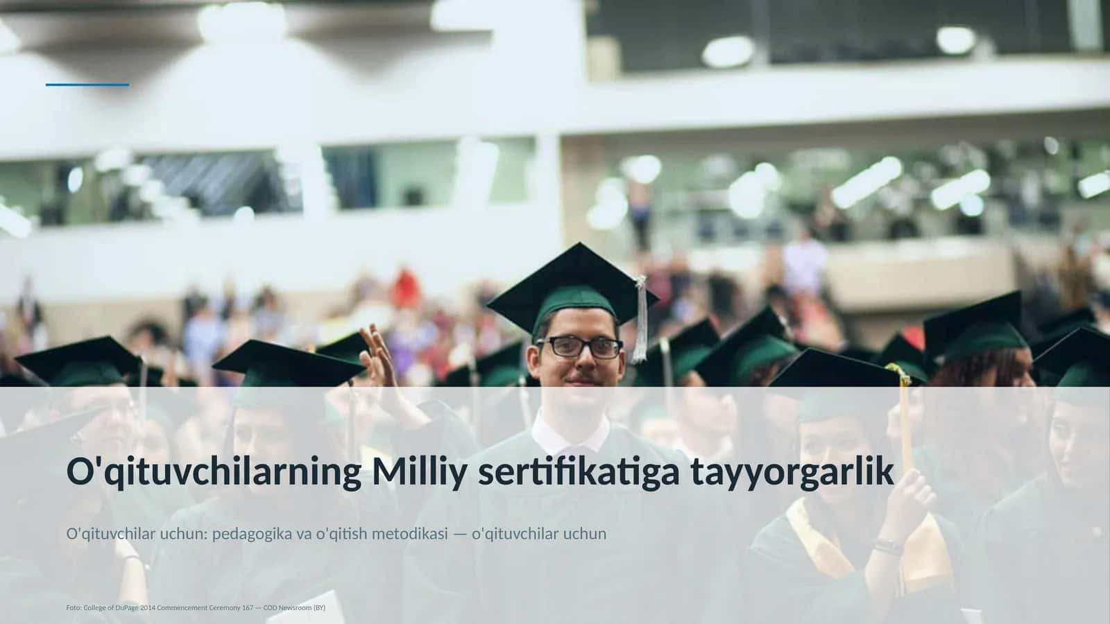 O'qituvchilarning Milliy sertifikatiga tayyorgarlik 1