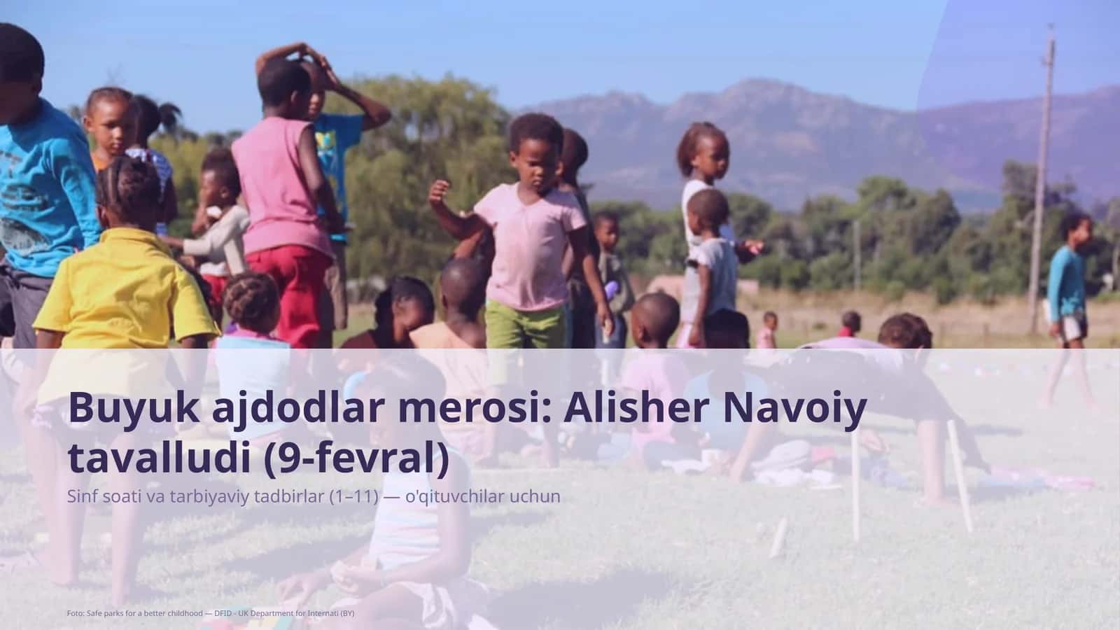 Buyuk ajdodlar merosi: Alisher Navoiy tavalludi (9-fevral) 1