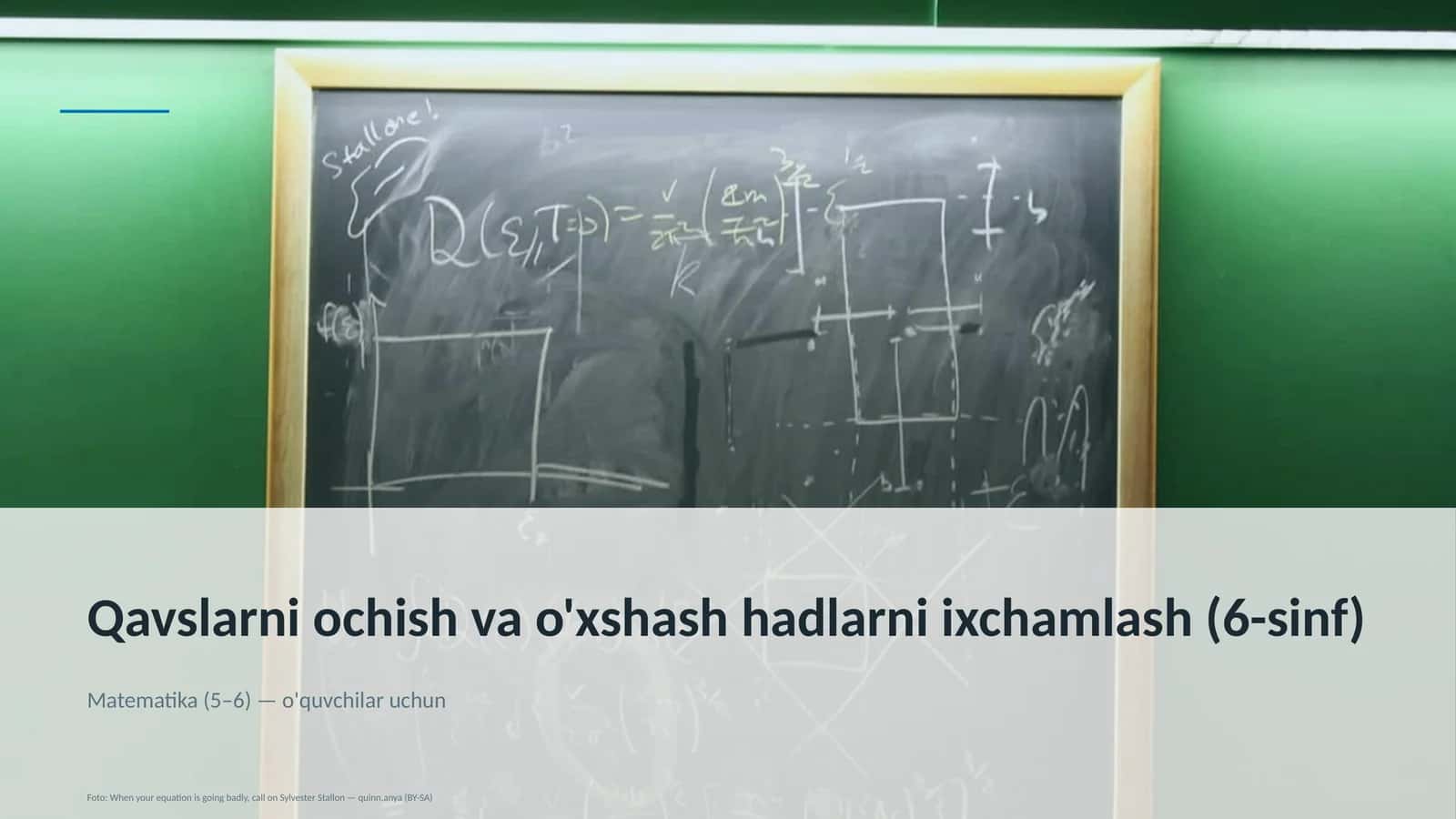 Matematika (5–6) — o'quvchilar uchun 1