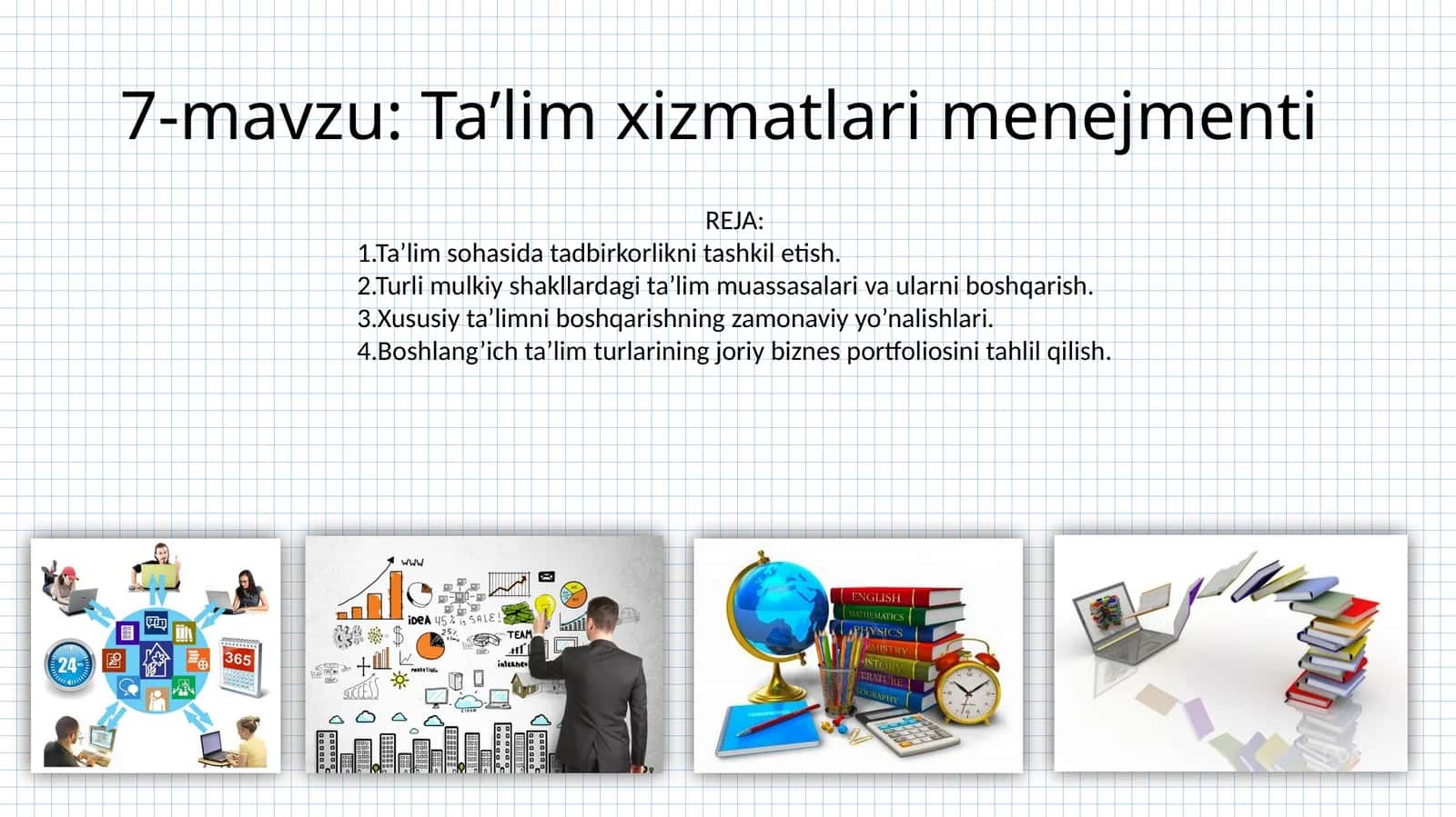 Ta’lim xizmatlari menejmenti 1