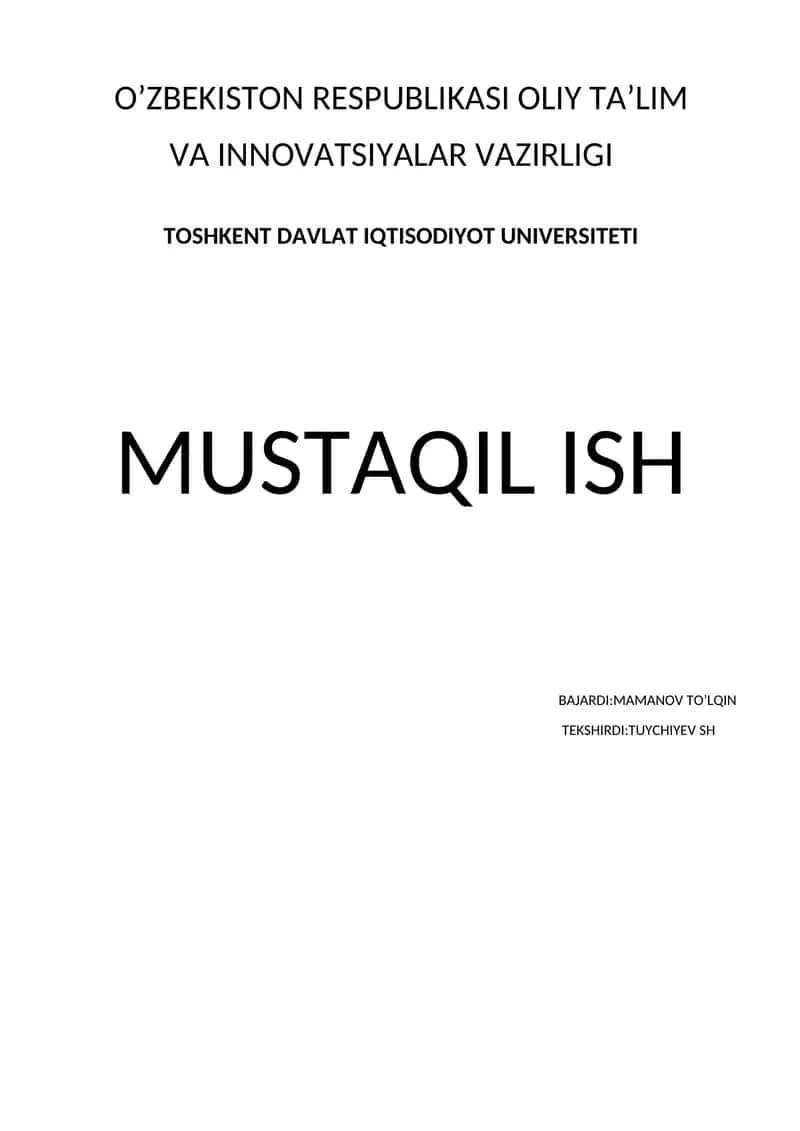 Raqamli iqtisodiyot va elektron tijorat 1