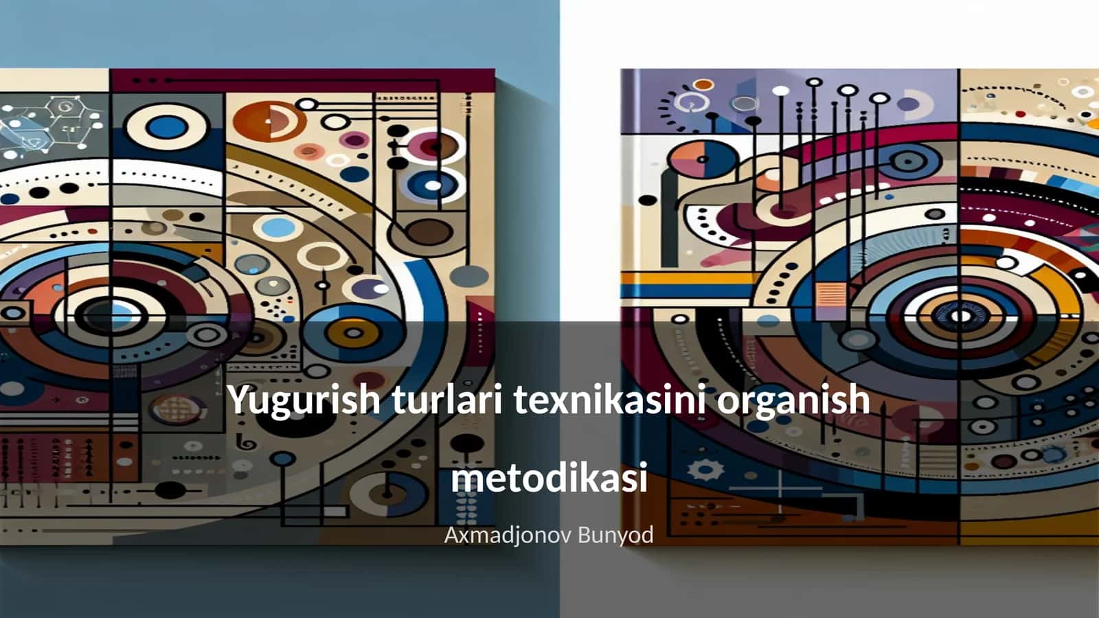 Yugurish turlari texnikasini organish metodikasi 1