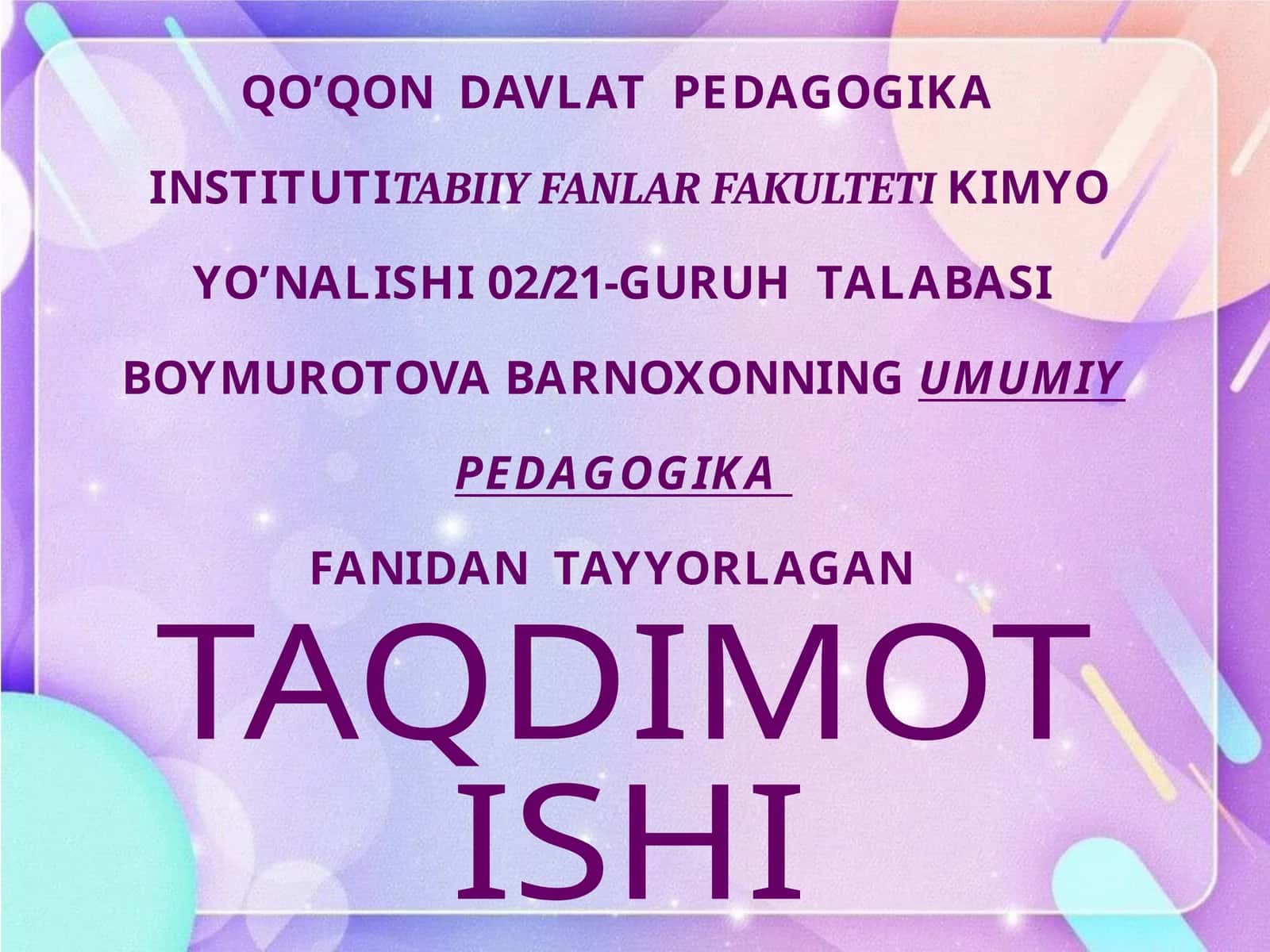 Pedagogikaning ilmiy tadqiqot metodlari 1