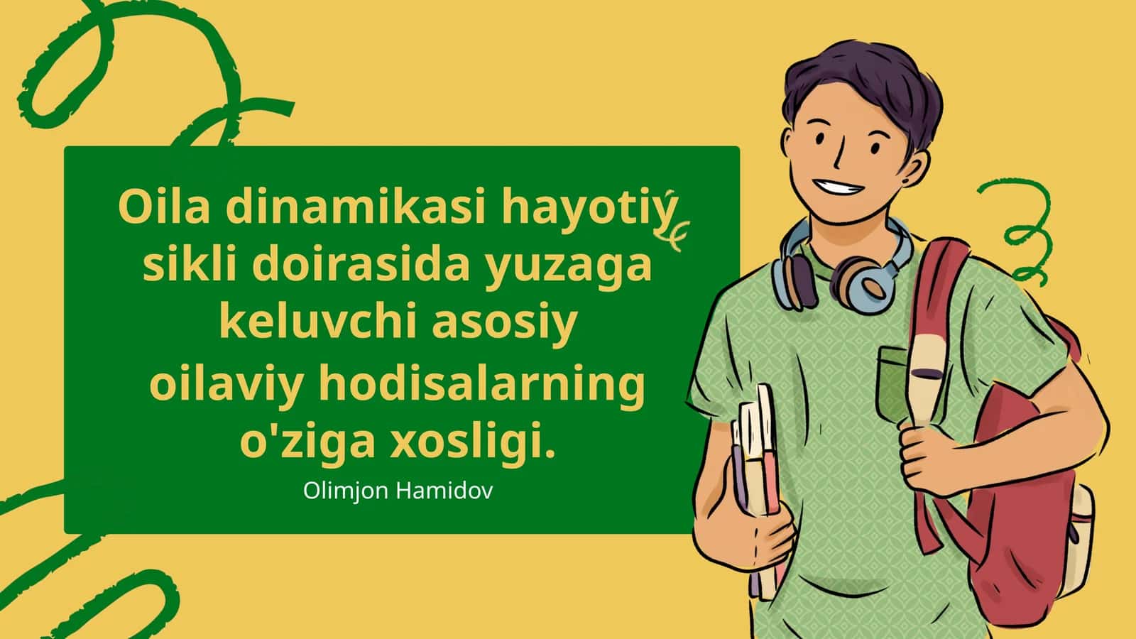 Oila dinamikasi hayotiy sikli doirasida yuzaga keluvchi asosiy oilaviy hodisalarning o'ziga xosligi 1