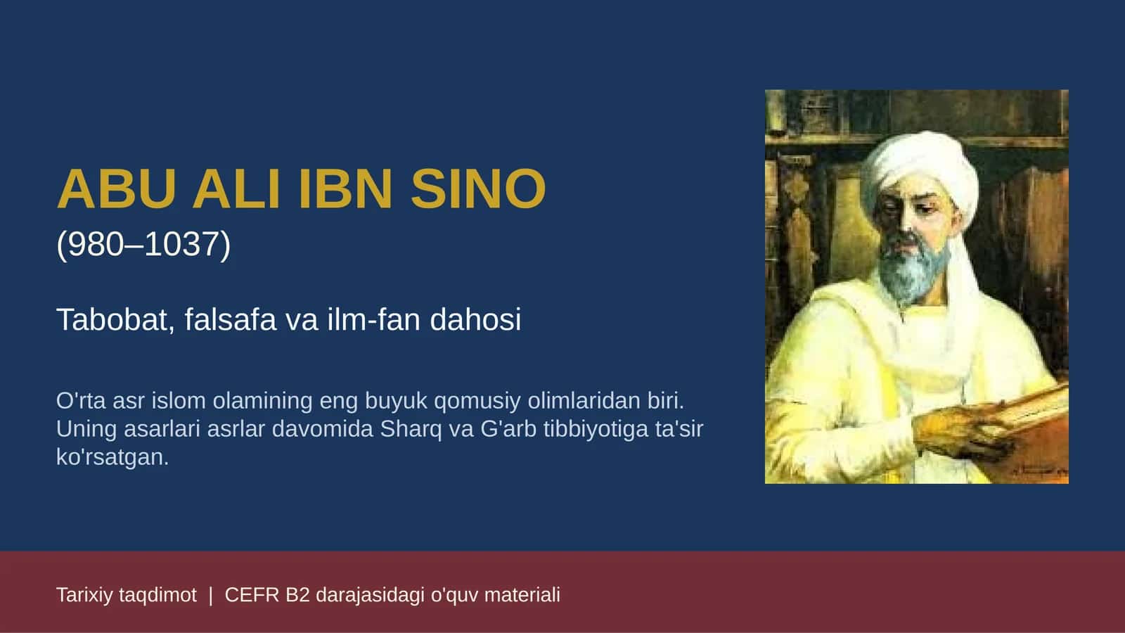 ABU ALI IBN SINO 1