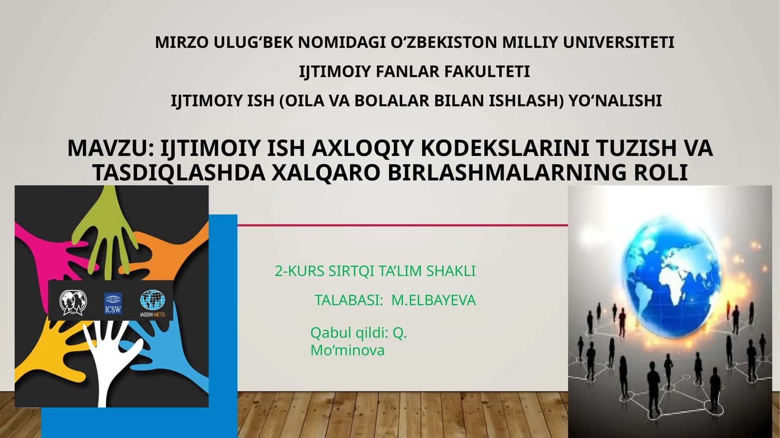 Ijtimoiy ish axloqiy kodekslari 1