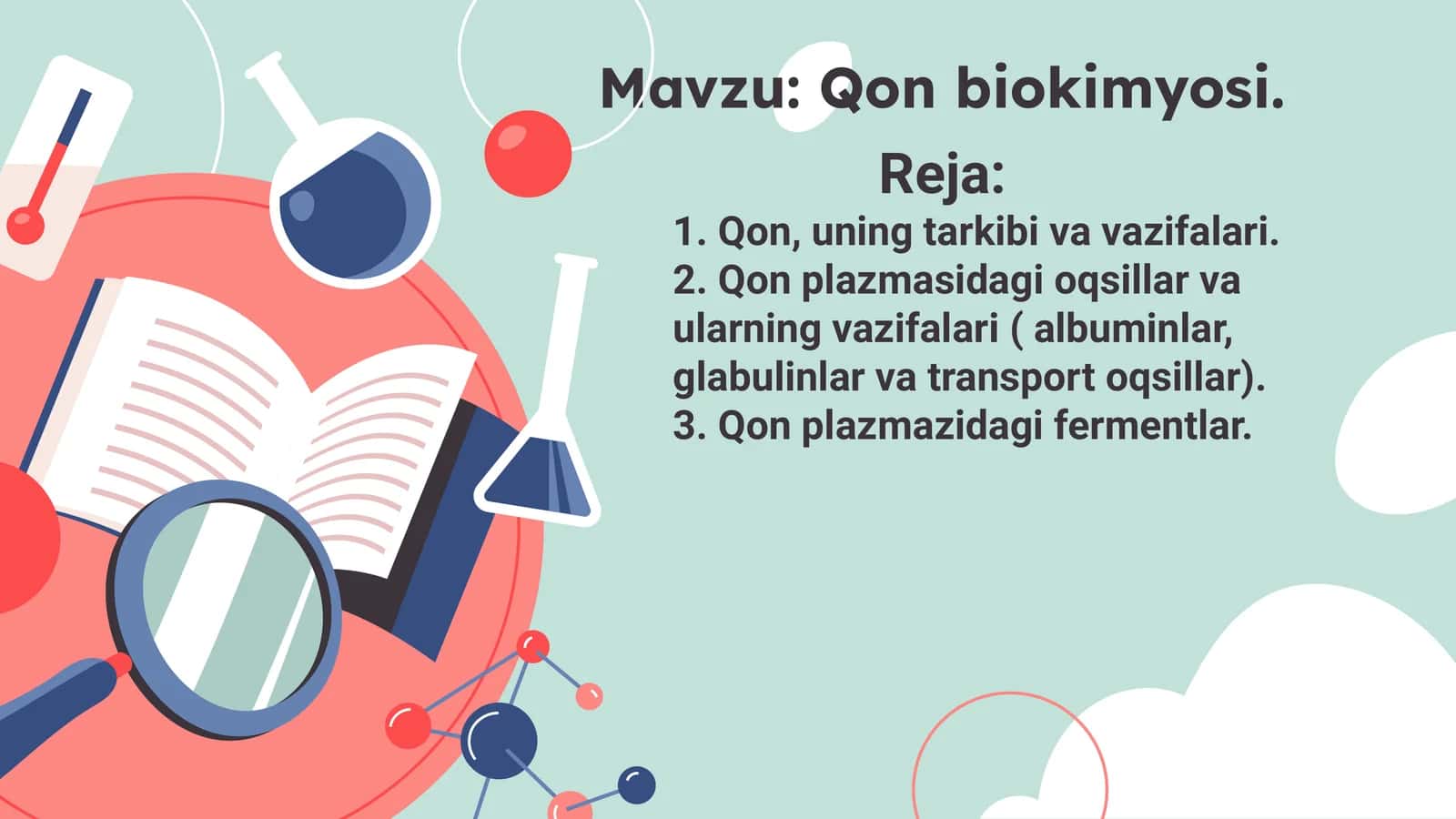 Qon biokimyosi 1