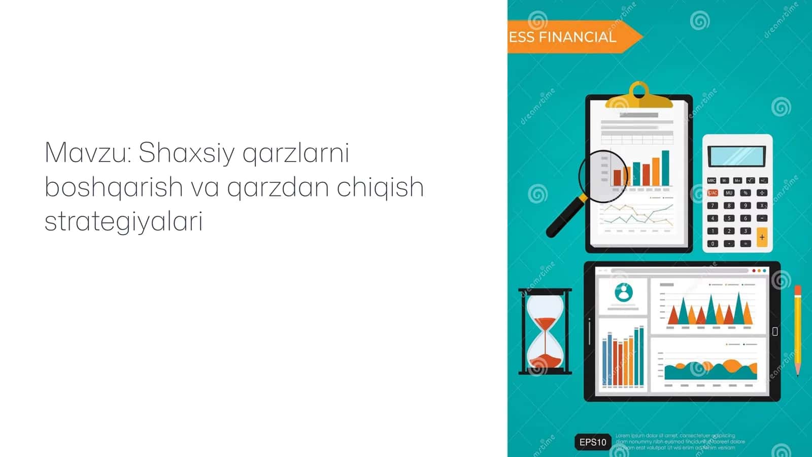 Shaxsiy qarzlarni boshqarish 1