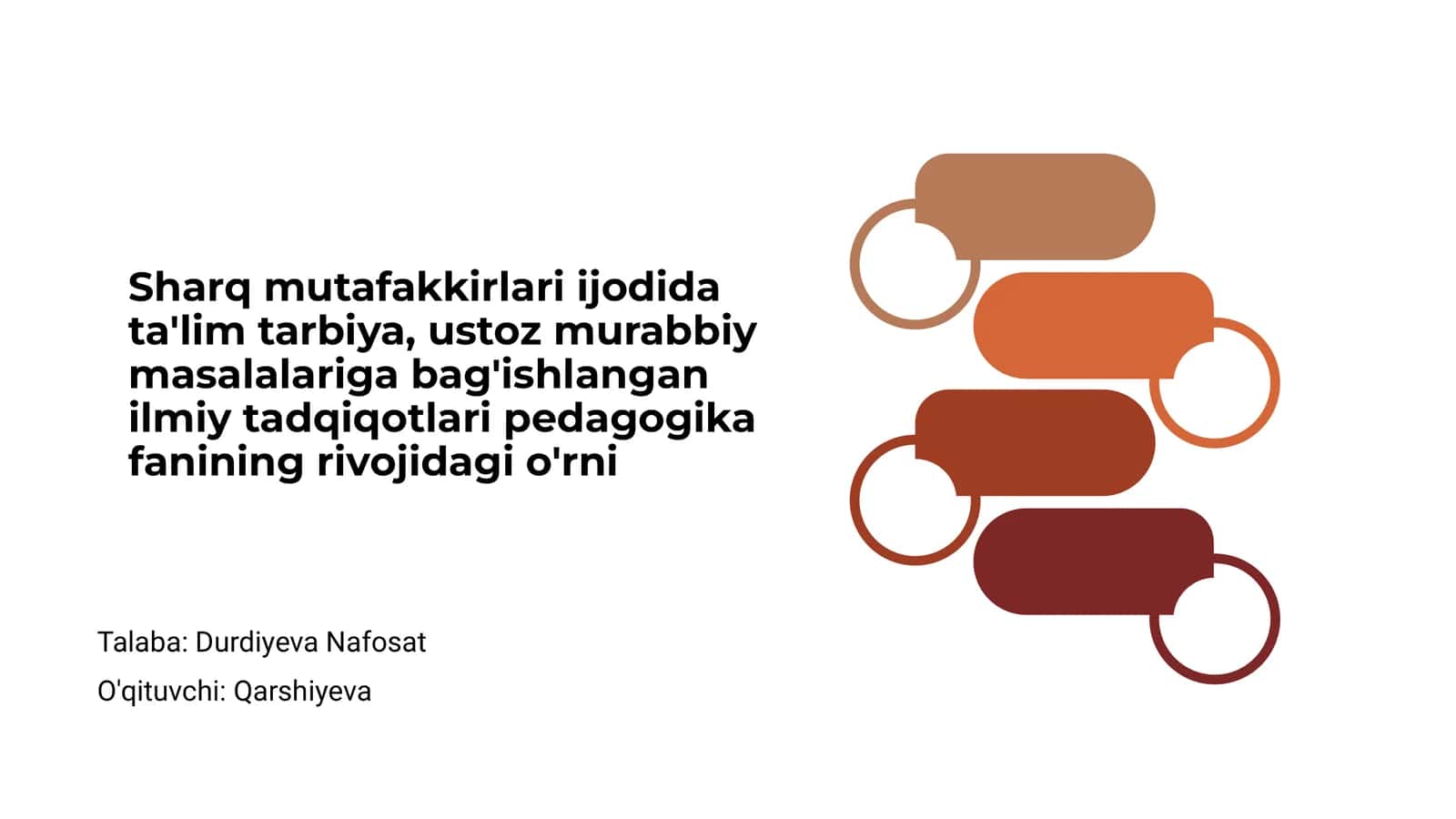 Sharq mutafakkirlari ijodida ta'lim tarbiya 1