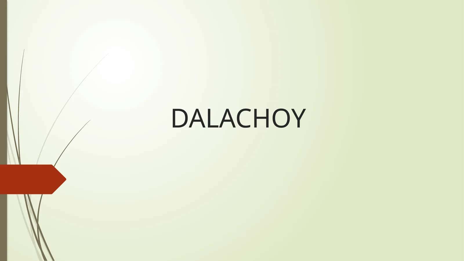 DALACHOY 1