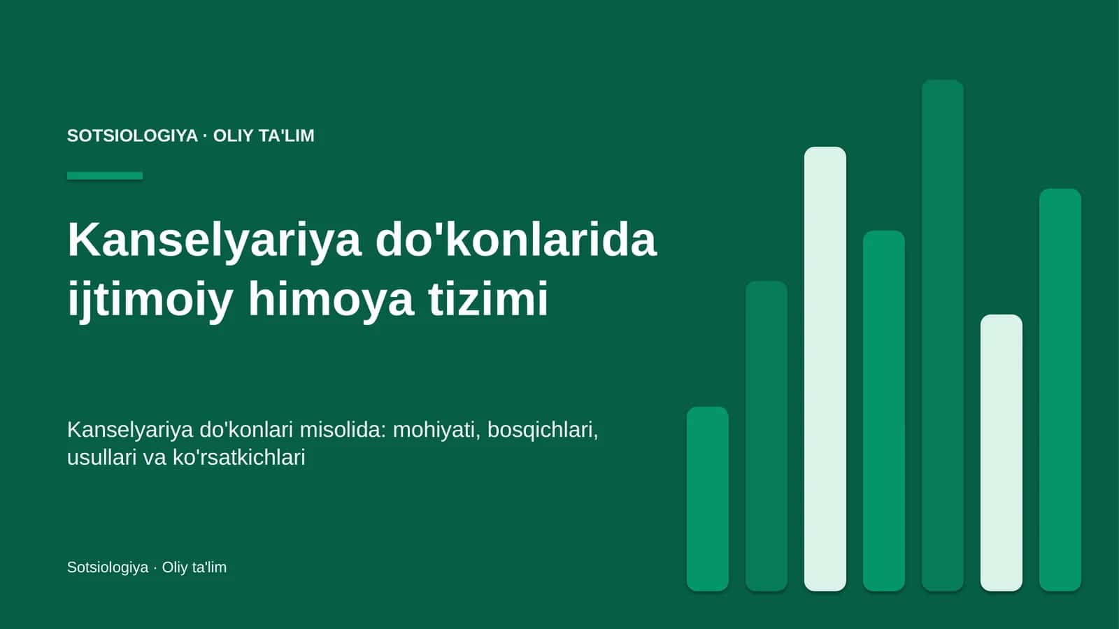 Kanselyariya do'konlarida ijtimoiy himoya tizimi 1