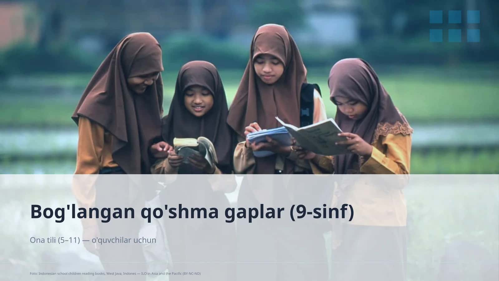 Bog'langan qo'shma gaplar (9-sinf) 1
