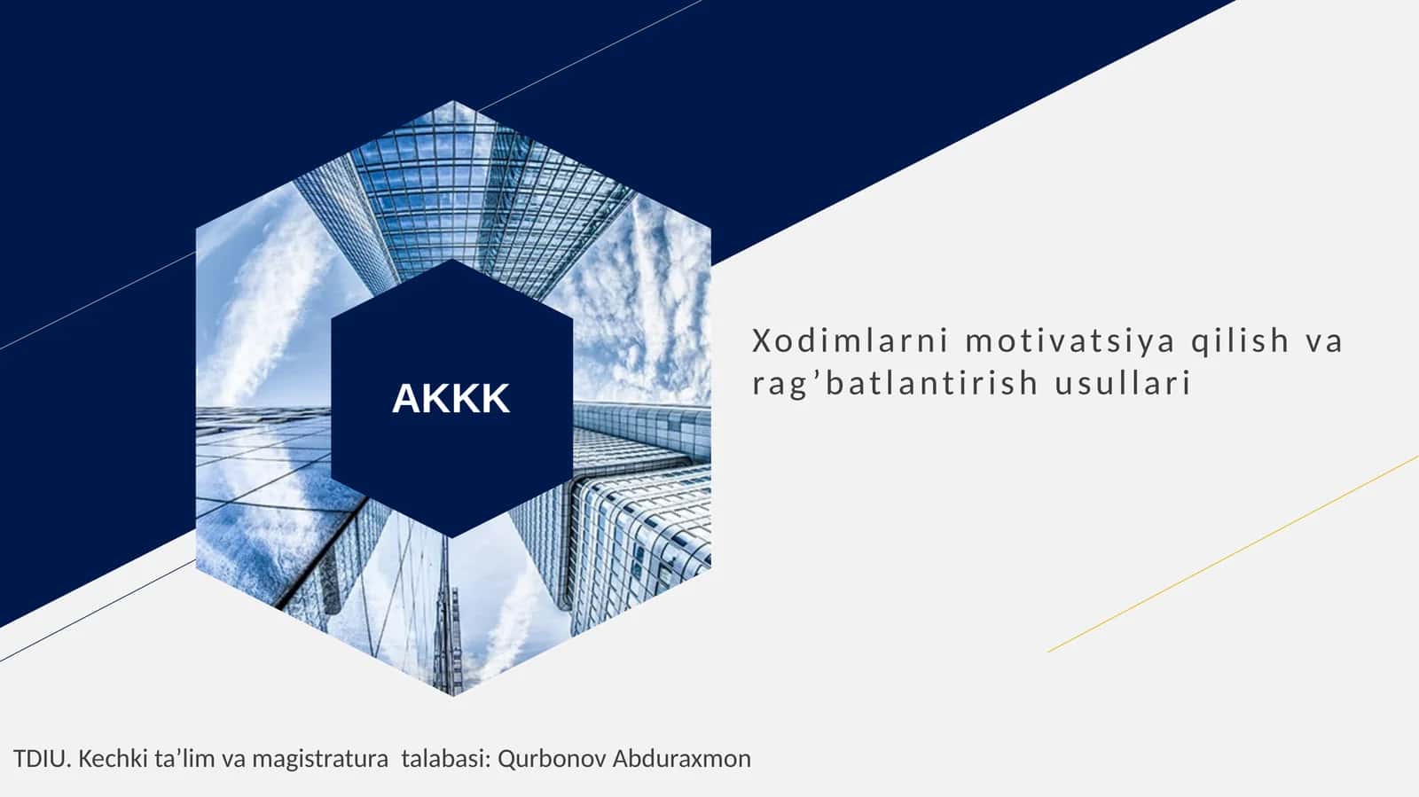 Xodimlarni motivatsiya qilish va rag’batlantirish usullari 1