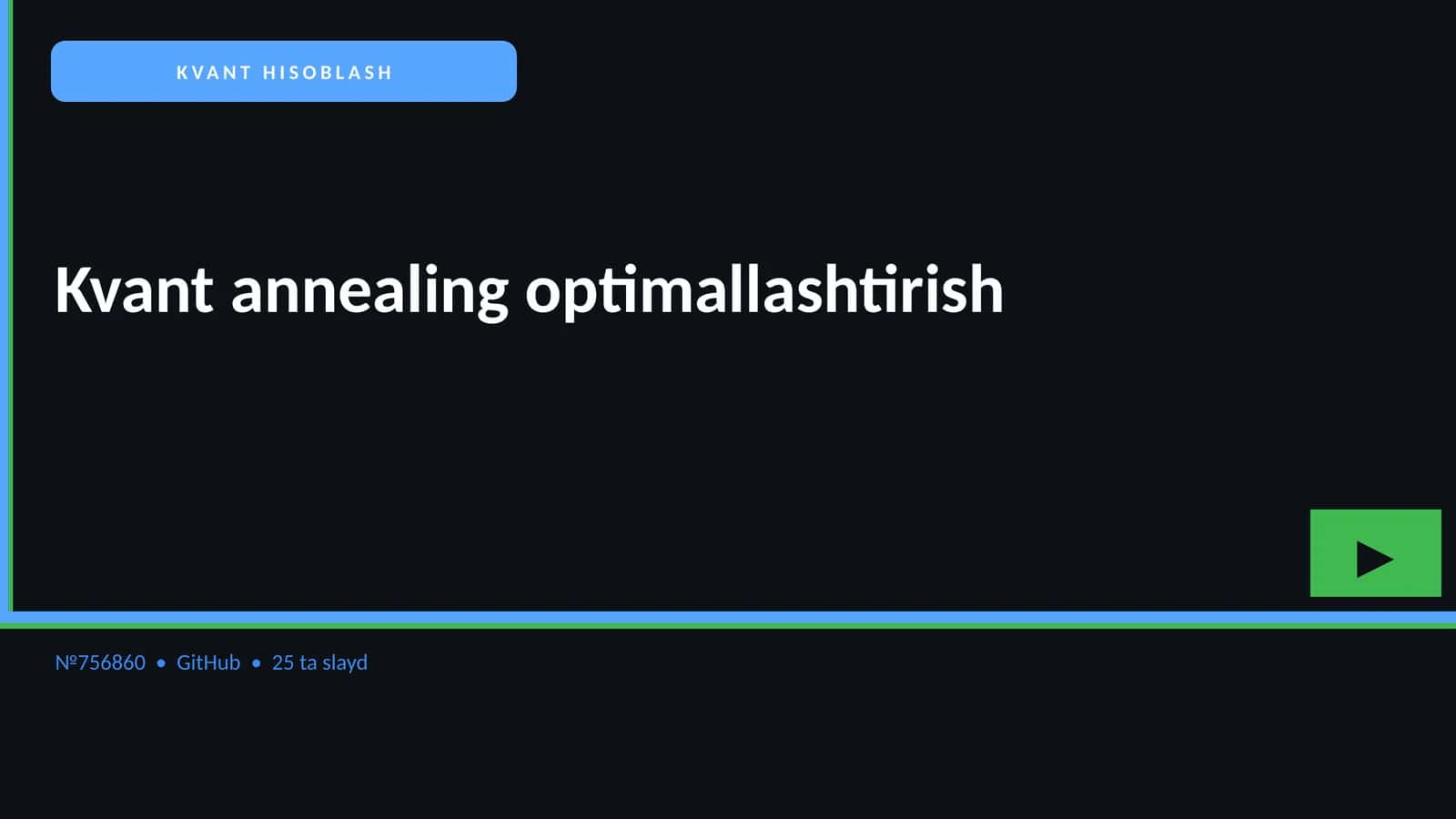 Kvant hisoblash 1